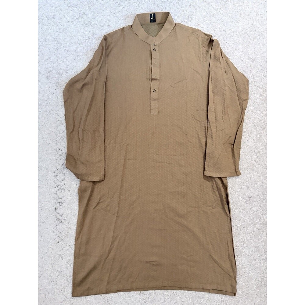 Junaid Jamshed Mens Kameez Orange/Brown